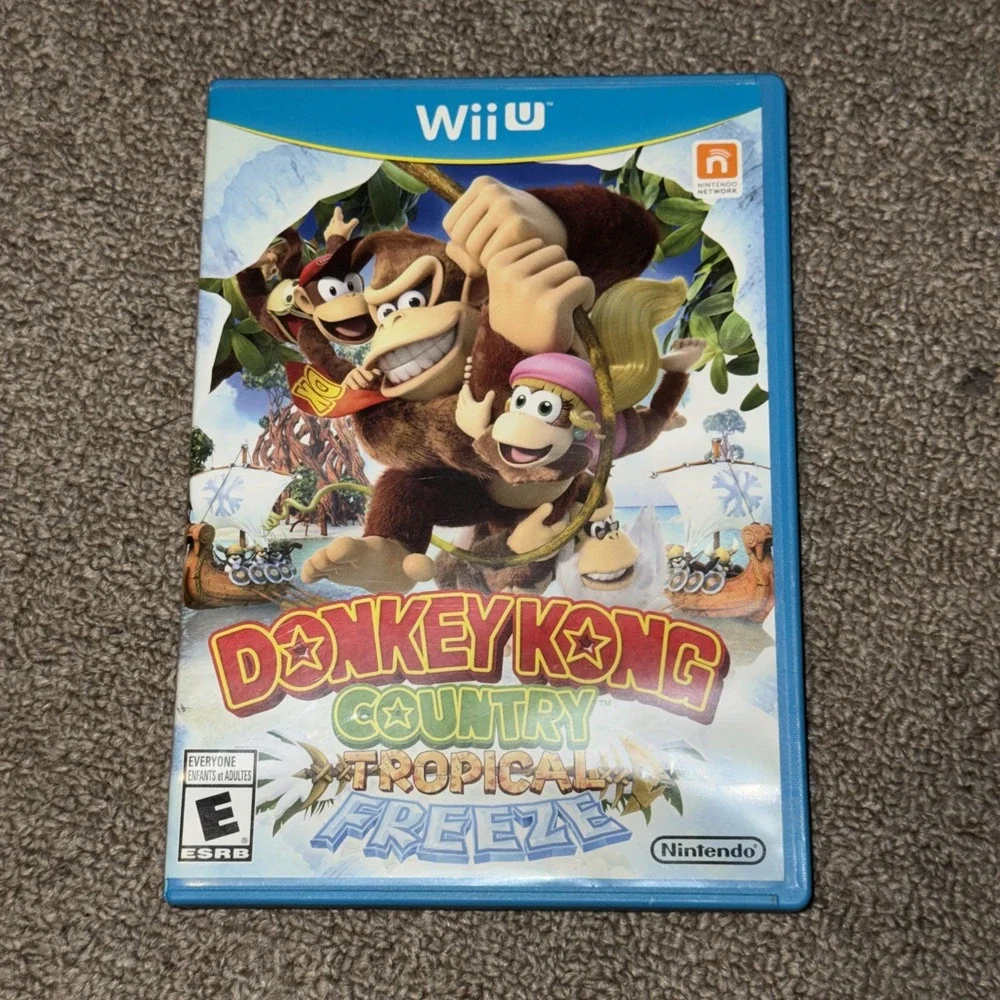 Nintendo Wii U Donkey Kong Country Tropical Freeze‎ CIB Tested